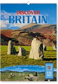 Discover Britain Wall Calendar