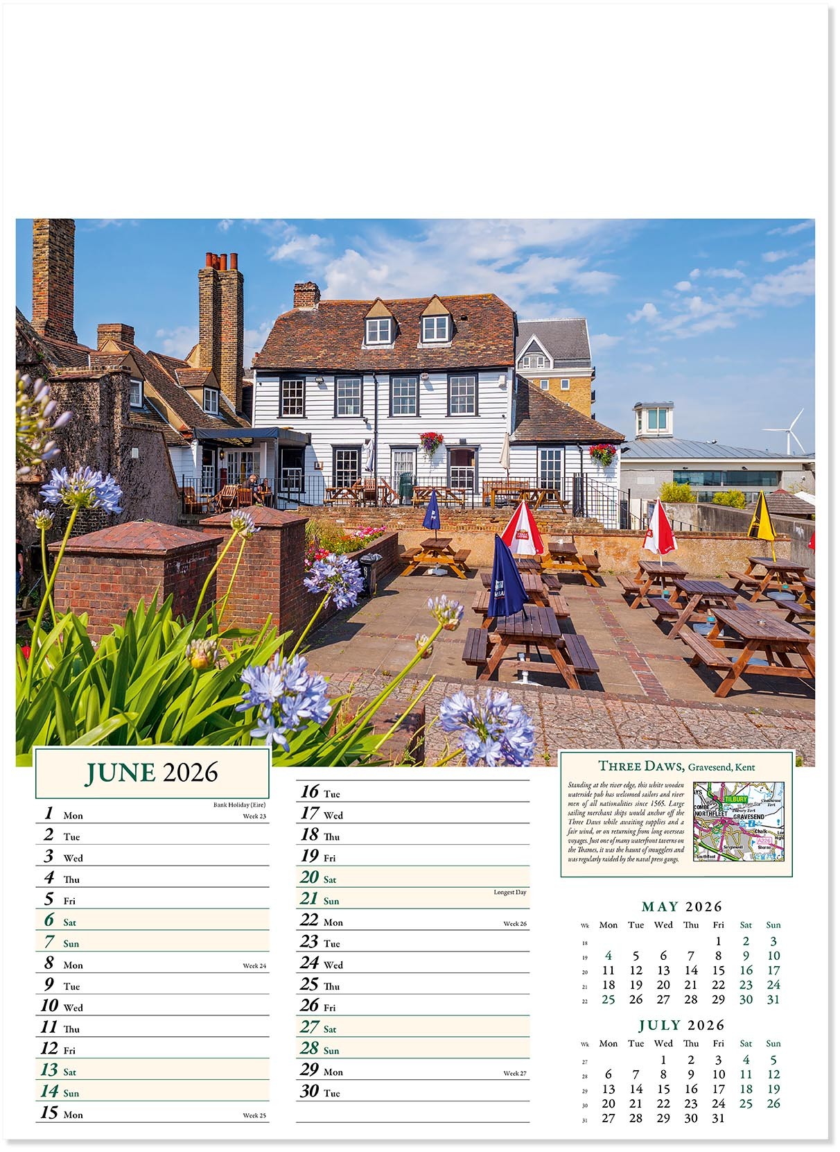 Olde Worlde Inns Calendar