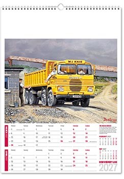 Down Memory Lane Calendar