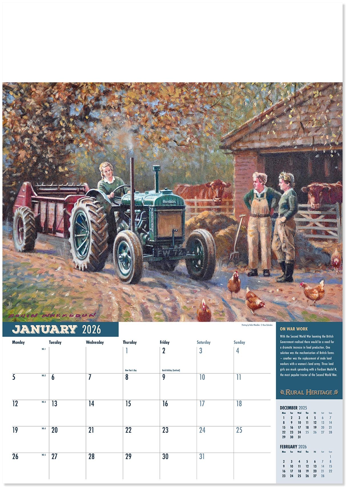 Rural Heritage Calendar