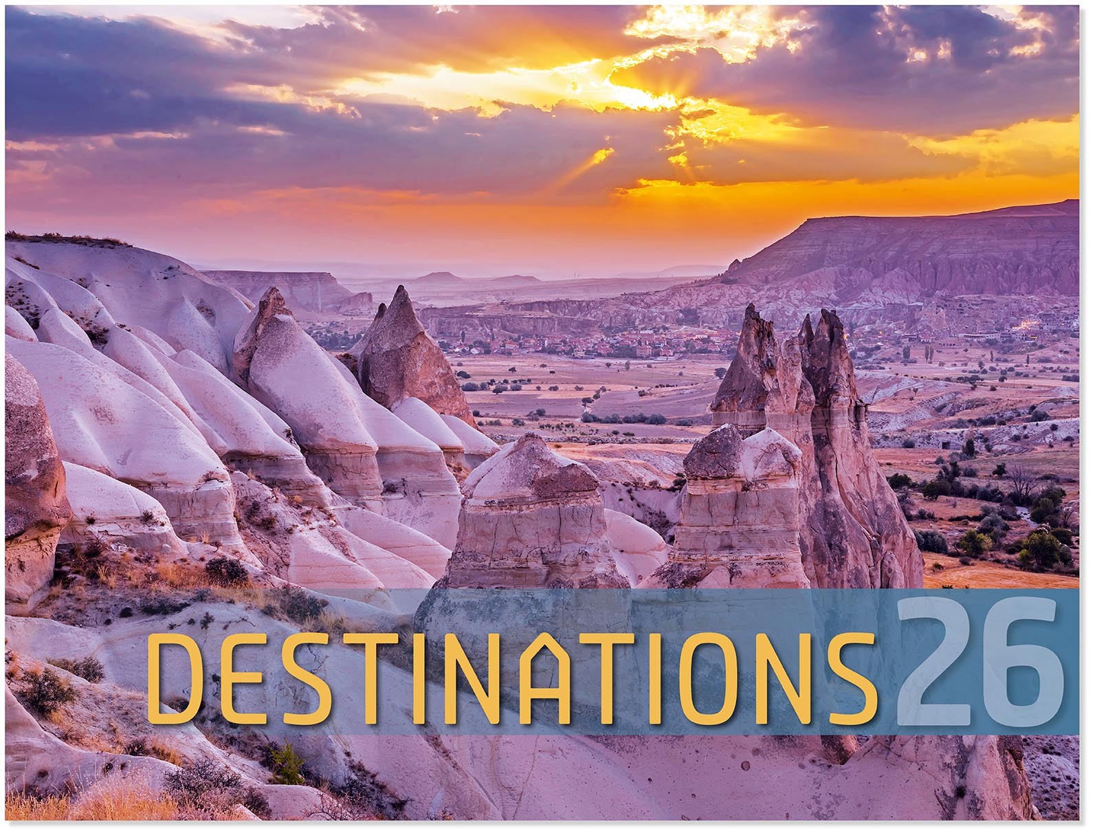 Destinations Wall Calendar